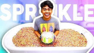 SPRINKLE BATH CHALLENGE [upl. by Ytsirc]