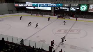 RSEQ Hockey masculin 🏒 AndréLaurendeau  SainteFoy 10262024 [upl. by Jez]