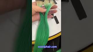 DIY Colorful ClipIn Hair Extensions with COOVIP StepbyStep Guide [upl. by Reba]