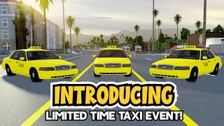 TAXI EMPIRE LIMITED EVENT coming to Driving Empire [upl. by Cookie10]