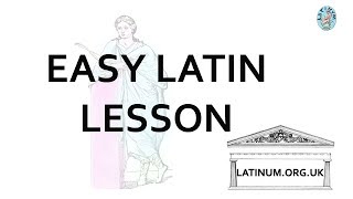 Latin Lesson 01 Dictation Sententiae Pueriles to build vocabulary and grammar [upl. by Bickart]