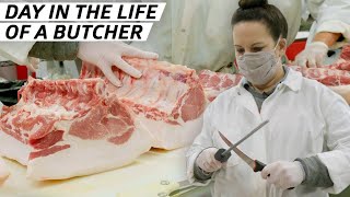 A Day in the Life of Whole Animal Butcher Heather Marold Thomason — Clocking In [upl. by Romie]