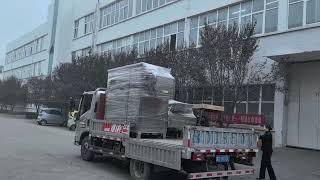 Automatic hair removal machine shipped to Guangzhou and Xi an [upl. by Virgilio695]