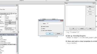 Revit 2013  Project Parameters and Filters  Uvalue analysis [upl. by Nylirrej]