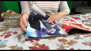 ASMR Page Turning  Crinkly Paper  No Talking  Cosmo Magazine [upl. by Marianne]