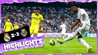 Real Madrid 23 Villarreal CF  HIGHLIGHTS  LaLiga 202223 [upl. by Westhead368]