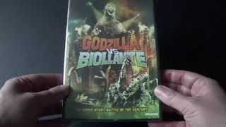 Godzilla VS Biollante DVD Unboxing [upl. by Cuthbert]