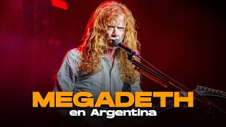 Megadeth en Argentina 2024  COBERTURA [upl. by Potter]