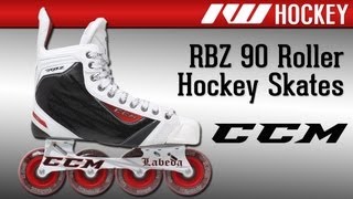 CCM RBZ 90 Roller Hockey Skates Review [upl. by Rist]