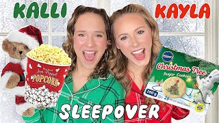 KAYLA amp KALLI OFFICIAL CHRISTMAS SLEEPOVER MARATHON 💚🧸❤️ [upl. by Dwayne]