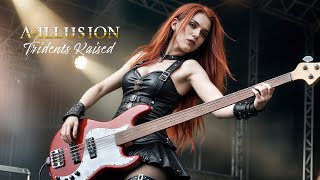 AIllusion  Tridents Raised OFFICIAL MUSIC Symphonic Power Metal [upl. by Renato]