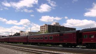 NKP 765 A Berkshire Steam Locomotive With NS 8102 Pennsylvania And 8098 Conrail Heritage Units [upl. by Soloma823]