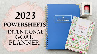 POWERSHEETS GOAL PLANNER  2023 [upl. by Yoj541]