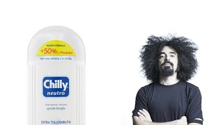 CAPAREZZA NON È SODDISFATTO CON IL DETERGENTE INTIMO CHILLY™ [upl. by Anaujal369]