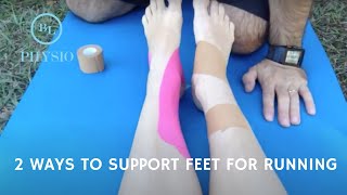 2 Ways to Stop Feet Rolling in for Running BL Physio RIF REV Series [upl. by Evelc704]