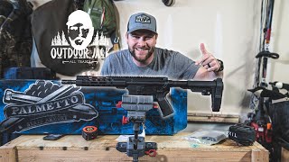 Palmetto State Armory 105 Inch Pistol Unboxing  Short Barrel Rifle  Outdoor Jack [upl. by Nalid]