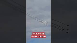 Armed Forces Day  Red Arrows Portsoy Display [upl. by Bushweller]