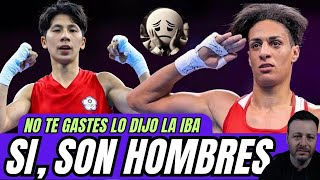 IMANE KHELIF Y EL BOXEADOR TAIWANES SON HOMBRES🤷‍♂️ HACETE MUJER Y COMPETÍ EN FRANCIA parte 2🥊 [upl. by Olocin]