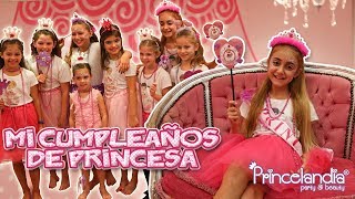 ¡¡El mejor CUMPLEAÑOS de mi VIDA 🎂 Fiesta de princesas con amigos YOUTUBERS 📷  Silvia Sánchez [upl. by Adnahs]