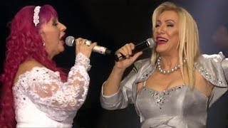 Vesna Zmijanac amp Zorica Brunclik  Idem preko zemlje Srbije  Nevera moja live  BG Arena 2014 [upl. by Lorrad]