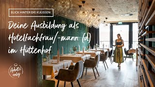 DEINE Ausbildung als Hotelfachfrau mann d im Hüttenhof [upl. by Fina271]