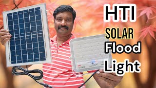 HTI Solar Flood Led light 50 W [upl. by Farhsa]