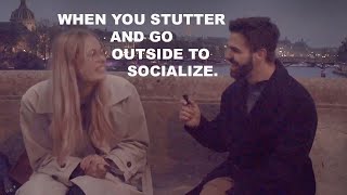 Proof that even a stutterer can become a social person stutter bégaiement motivation inspiration [upl. by Heloise]