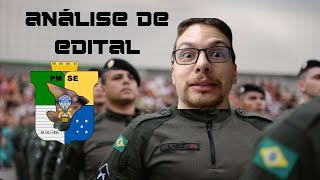 Analisando o edital da PMSE [upl. by Nesral]