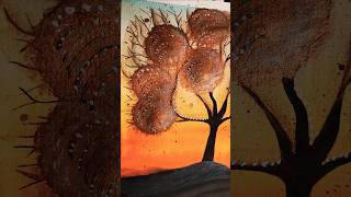 Autumn painting ideas Fall season🍁🍂 watercolor painting fall [upl. by Yrffoeg]