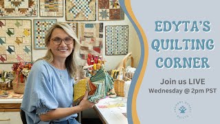 Edytas Quilting Corner  Make a Little Quilt with me [upl. by Nessa513]