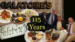 New Orleans French Quarter Galatoires New Orleans Creole Restaurant a 115 year old tradition [upl. by Kcolttam]