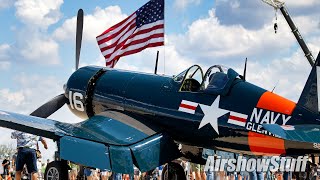 TBM Avenger Gathering and Salute to Veterans Airshow 2024 Highlights [upl. by Ttevi387]