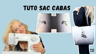 Coudre un Sac Cabas avec un « CouponPatron »  Tuto Couture DIY [upl. by Perce]