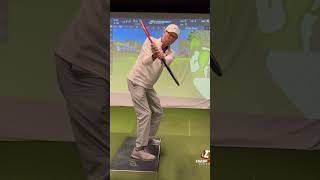 Golf Hula Hoop drill to improve your swing plane golf golfcoach swingplane golftips [upl. by Lihka]