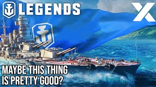 Caracciolo Carrying at Bottom Tier  World of Warships Legends [upl. by Trembly706]