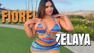 Fiorella Zelaya Curvy Instagram Model Fashion and info [upl. by Anelrahc588]