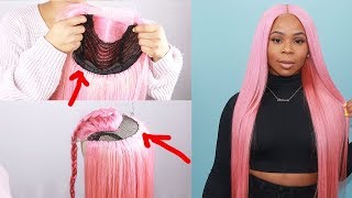 EXTREMELY DETAILED DOS amp DONTs How to Make A Lace Closure Wig  Diamond Virgin Hair [upl. by Ardnasxela]