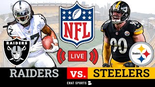 Raiders vs Steelers Live Streaming Scoreboard Free PlayByPlay Highlights Boxscore NFL Week 16 [upl. by Dowell622]