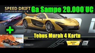 Gacha McLaren Speed Drift Paling Hoki  McLaren F1 Racing Car  20000UC dapat 4 card [upl. by Pinette265]