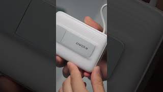 Unboxing the Smooth Anker Zolo Power Bank 10000mAh HighSpeed Charger [upl. by Aicerg]