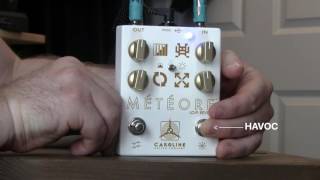 Caroline Guitar Company MÉTÉORE Reverb Pedal Demo with SPÉCIAL GUÉST Kyle Frank [upl. by Eniluqaj]