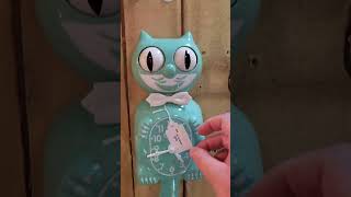 Turquoise Kit cat clock [upl. by Yllek]