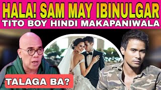 JUST IN CATRIONA GRAY UMIYAK DAHIL ISINAPUBLIKO NA NI SAM MILBY ANG KATOTOHANAN [upl. by Guglielma]