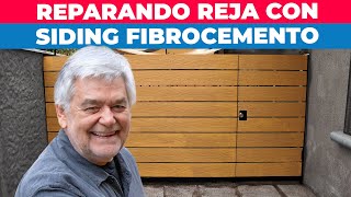 Cómo restaurar una reja con siding de fibrocemento [upl. by Mildred]