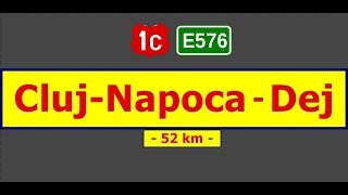 DN 1C E576 ClujNapoca  Gherla  Dej Aug 27 2016 [upl. by Acie]