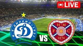 Dinamo Minsk vs Hearts LIVE 🔴 UEFA Conference League 20242025 [upl. by Safier]