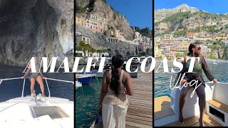 A Day In The Amalfi Coast  Private Boat Tour  Naples  Capri amp Positano  Italy Travel Vlog 2023 [upl. by Sidalg]