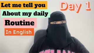 rohingyalanguage My daily routine in English [upl. by Euqirat]