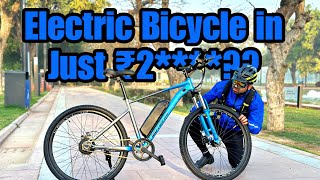 INDIAS Most AFFORDABLE ELECTRIC BIKE 😳  Emotorad x1 [upl. by Rosanne]