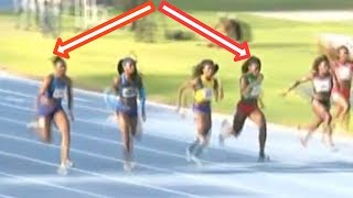 Teahna Daniels Fast 100m Comeback At NACAC [upl. by Wolfgang]